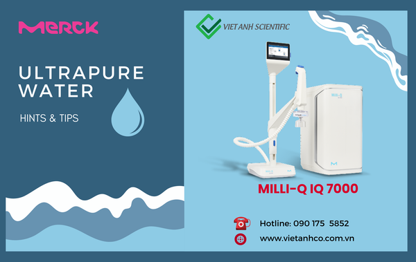 Thực hành tốt trong việc sử dụng nước siêu tinh khiết