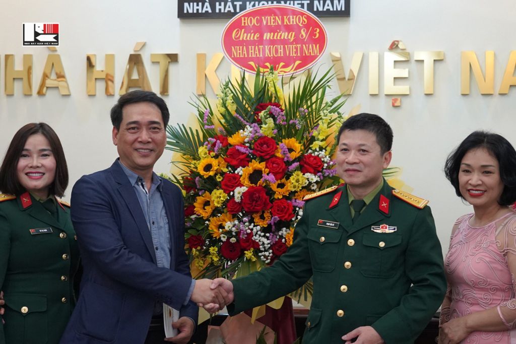 NHÀ HÁT KỊCH VIỆT BIỂU DIỄN PHỤC VỤ CÁN BỘ, HỌC VIÊN HỌC VIỆN KHOA HỌC QUÂN SỰ NHÂN DỊP QUỐC TẾ PHỤ NỮ 8/3