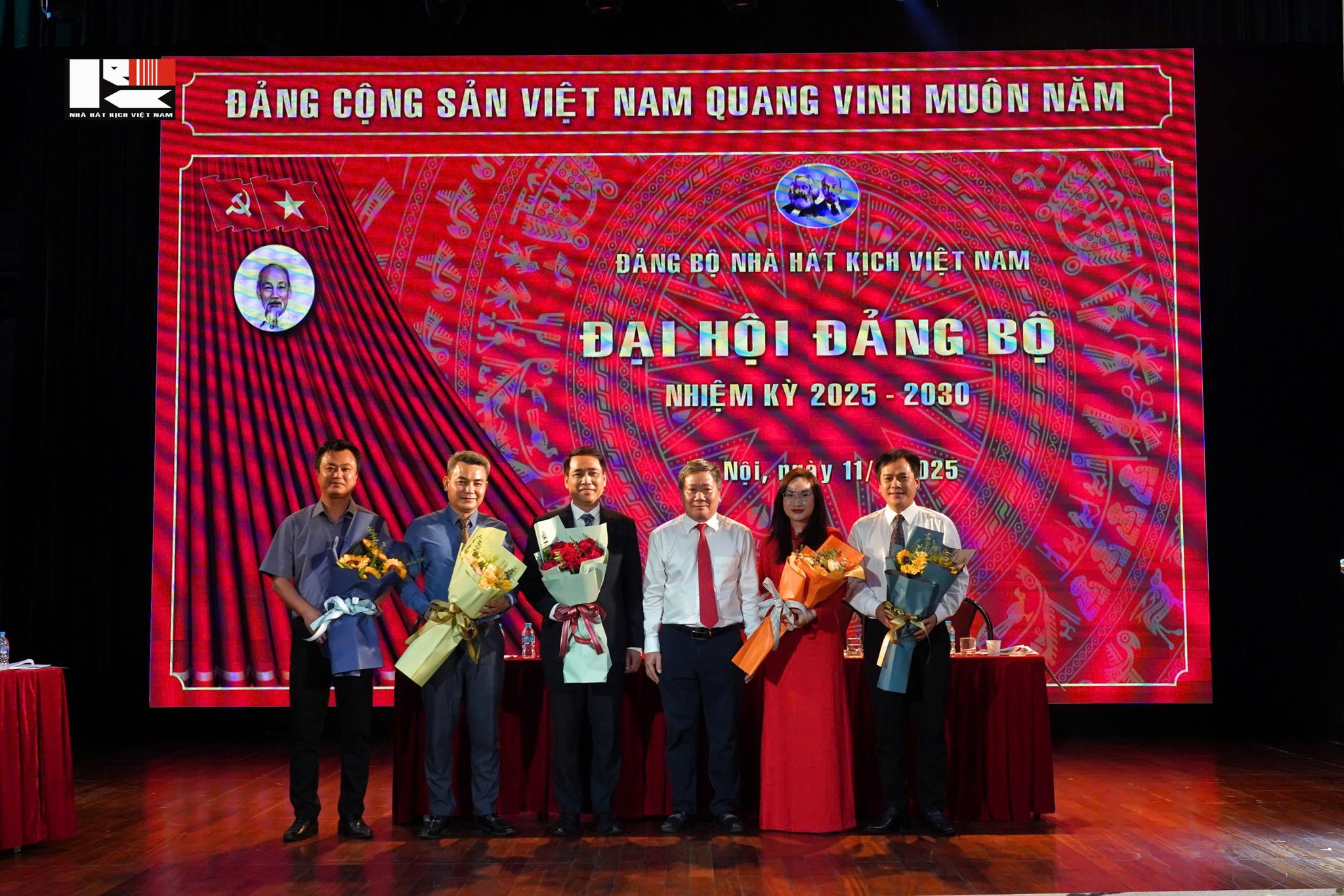 ĐẠI HỘI ĐẢNG BỘ NHÀ HÁT KỊCH VIỆT NAM NHIỆM KỲ 2025 - 2030