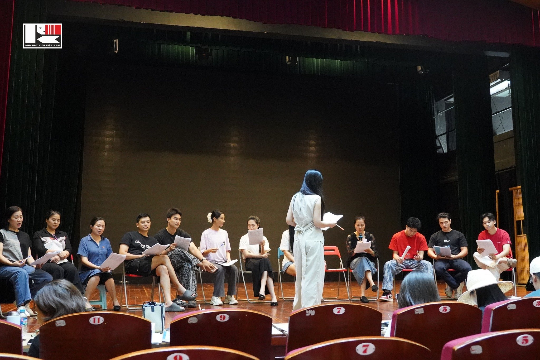 LUYỆN TẬP CHO MỘT DỰ ÁN NGHỆ THUẬT ĐẶC BIỆT GIỮA VIỆT NAM – HÀN QUỐC