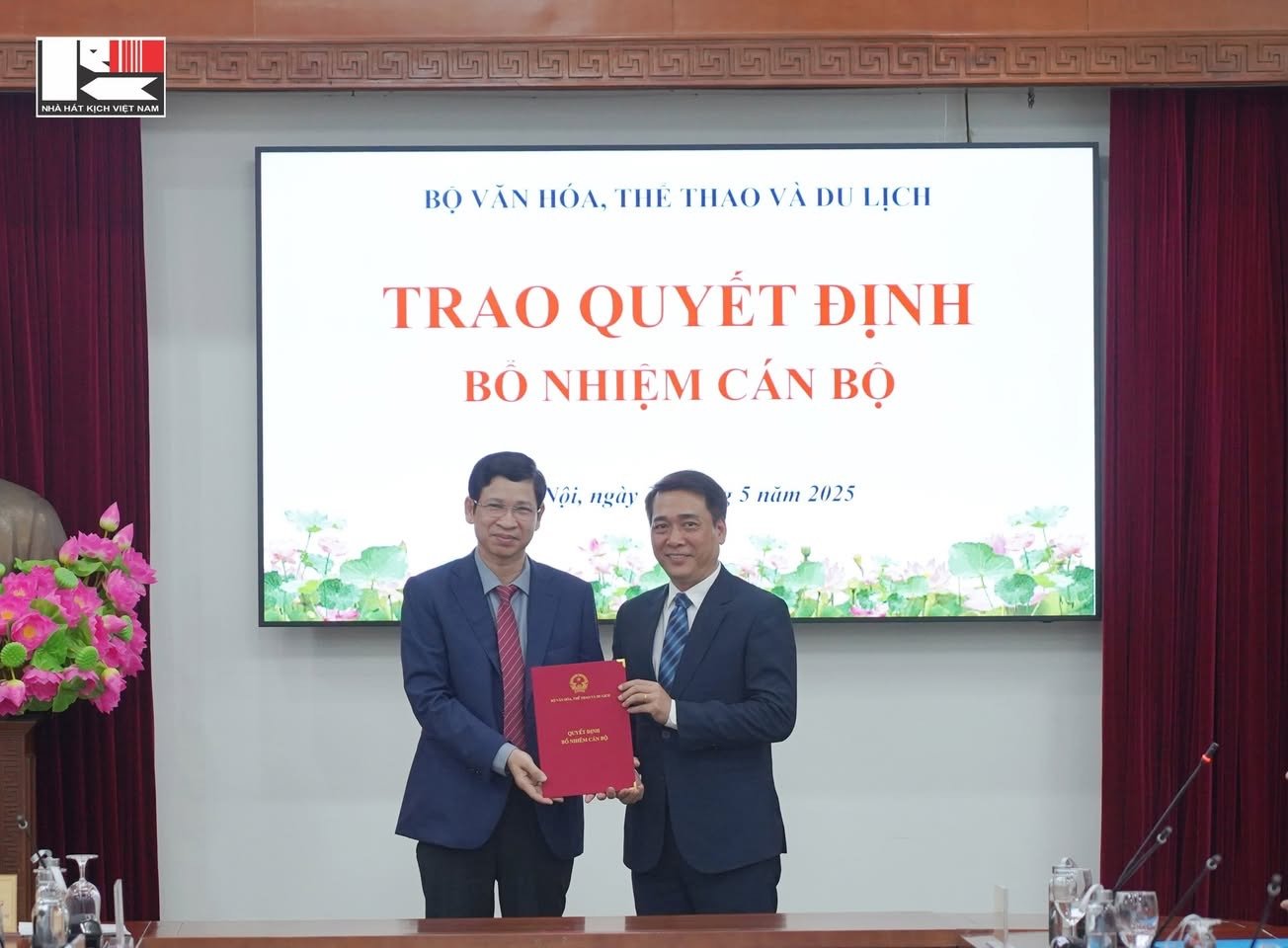 NSƯT Kiều Minh Hiếu được bổ nhiệm làm Giám đốc Nhà hát Kịch Việt Nam