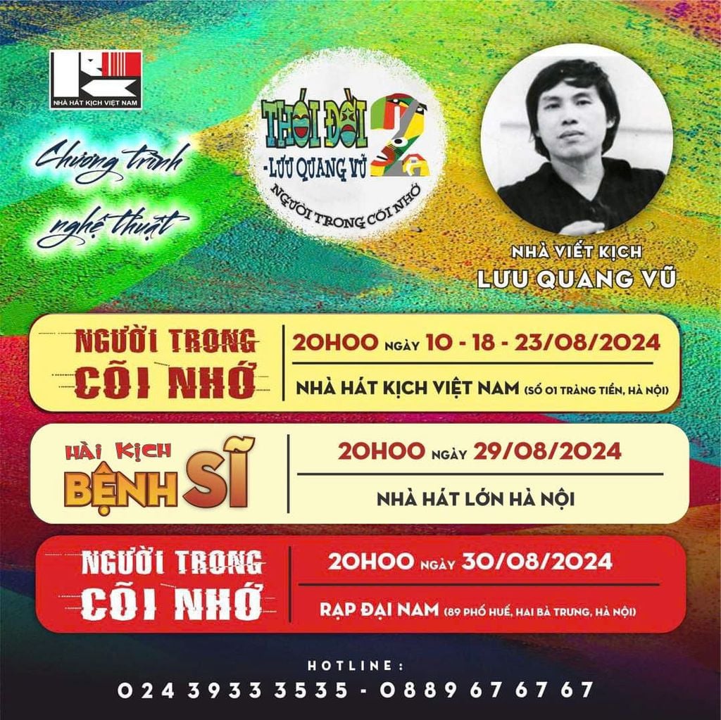 LỊCH DIỄN THÁNG 8