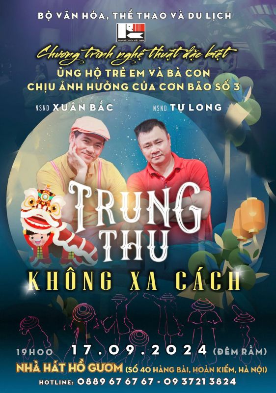 Các nhà hát thuộc Bộ VH-TT-DL tổ chức nhiều chương trình ủng hộ đồng bào bị ảnh hưởng bởi bão lũ