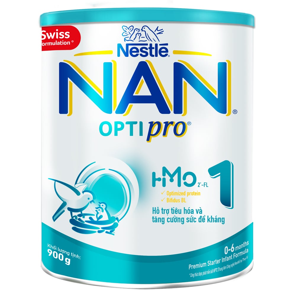 Sữa Nan Optipro số 1 là sản phẩm dinh dưỡng công thức từ Thụy Sĩ