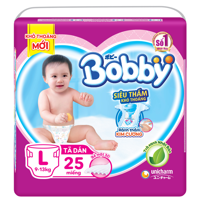 Size tã dán Bobby - Chọn kích cỡ phù hợp cho sự thoải mái và an toàn