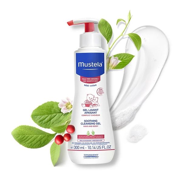 Sữa tắm cho bé Mustela Soothing Cleansing Gel