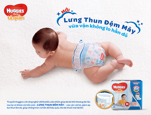 Ưu điểm của Bỉm Huggies