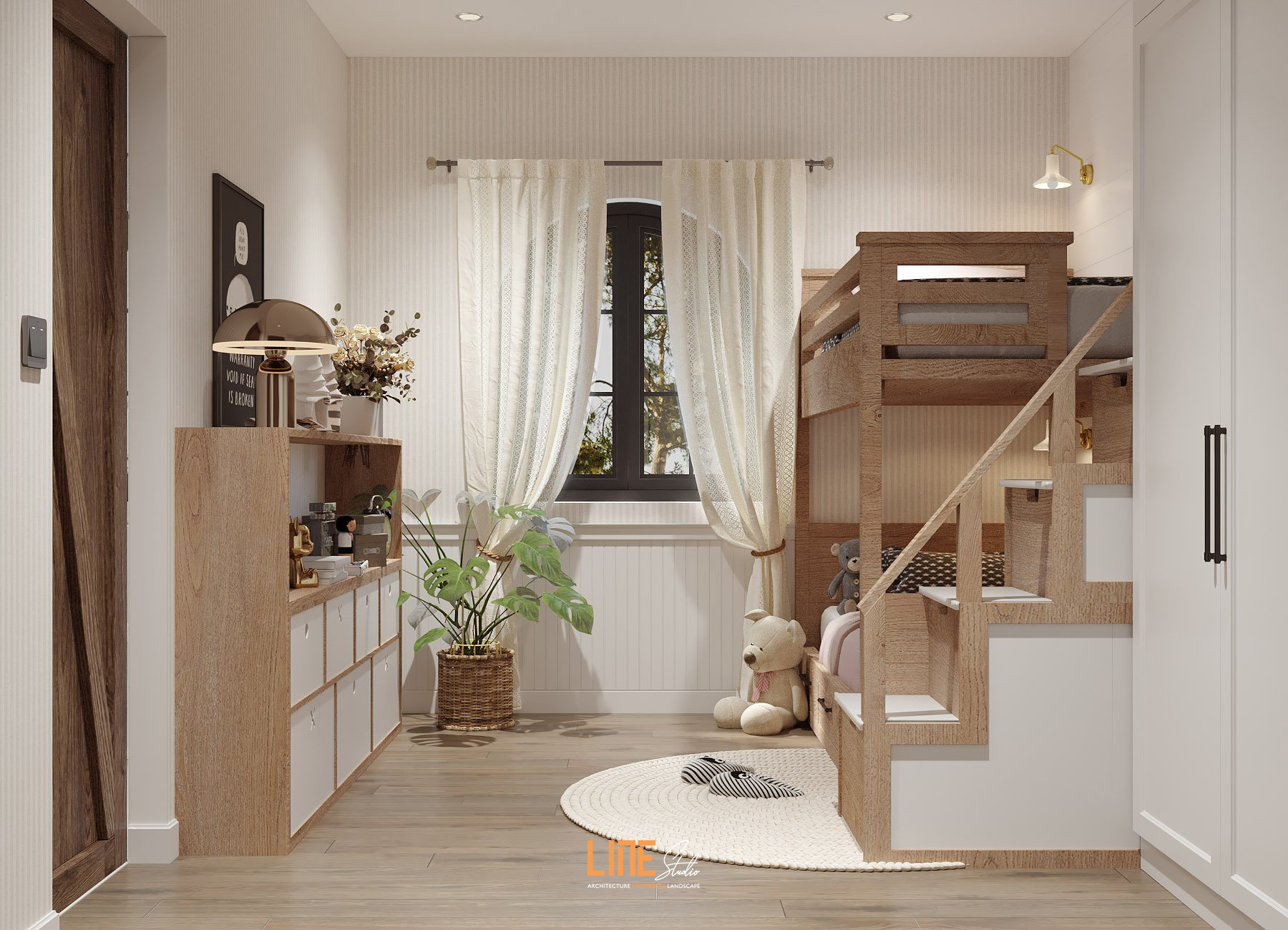 LINE STUDIO THIẾT KẾ THI CÔNG NHÀ PHỐ AN BÌNH 2 - 356M2 – 3 PN - ANH QUANG
