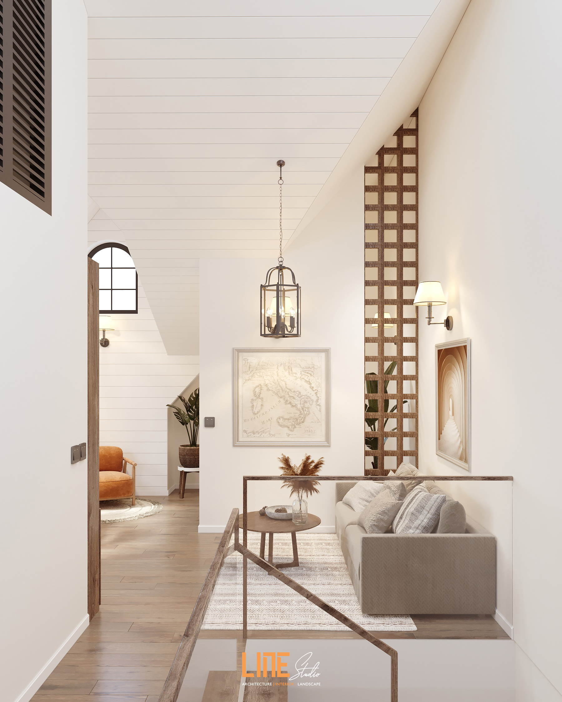 LINE STUDIO THIẾT KẾ THI CÔNG NHÀ PHỐ AN BÌNH 2 - 356M2 – 3 PN - ANH QUANG
