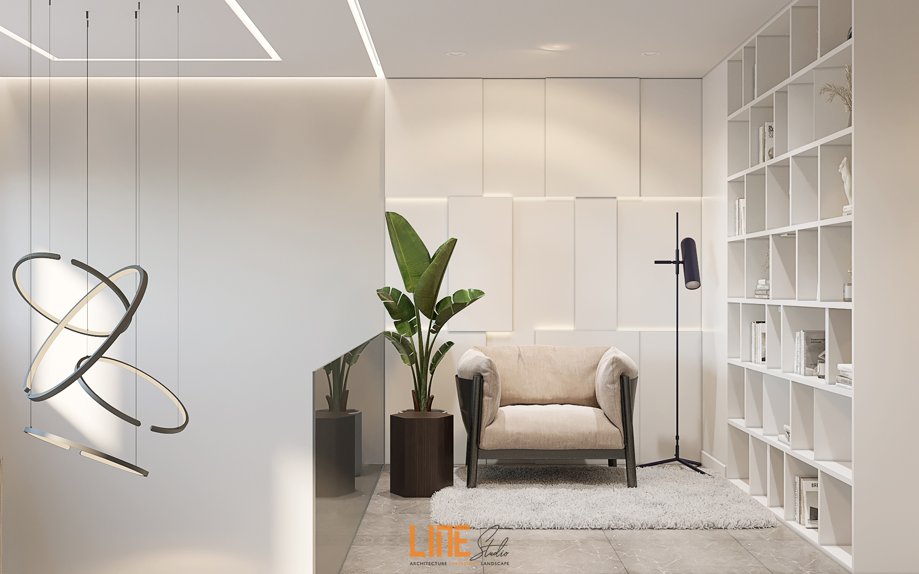 LINE STUDIO THIẾT KẾ THI CÔNG NỘI THẤT NHÀ PHỐ BẢO MINH RESIDENCE - 126M2 - 3PN - ANH SỸ