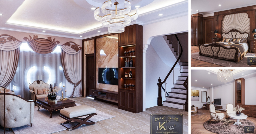 phong cách thiết kế nội thất luxury