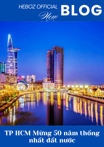 Chương trình diễu hành, bắn pháo hoa nghệ thuật nổi bật được tổ chức ở TP HCM mừng 50 năm thống nhất đất nước.