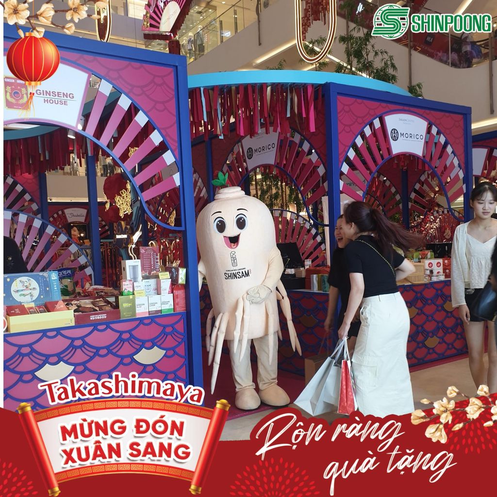 MỪNG ĐÓN XUÂN SANG - RỘN RÀNG QUÀ TẶNG | TAKASHIMAYA