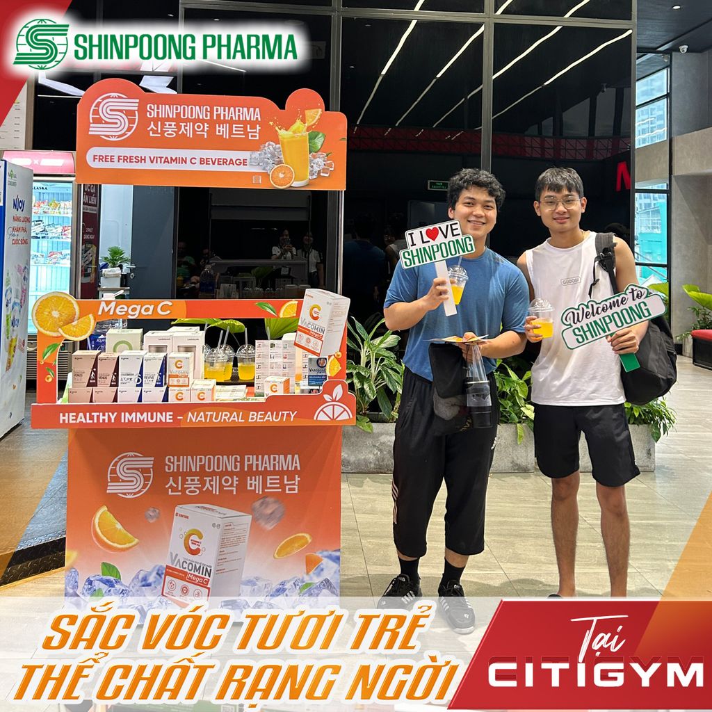 🔥SHINPOONG PHARMA BÙNG CHÁY NĂNG LƯỢNG CÙNG CITIGYM