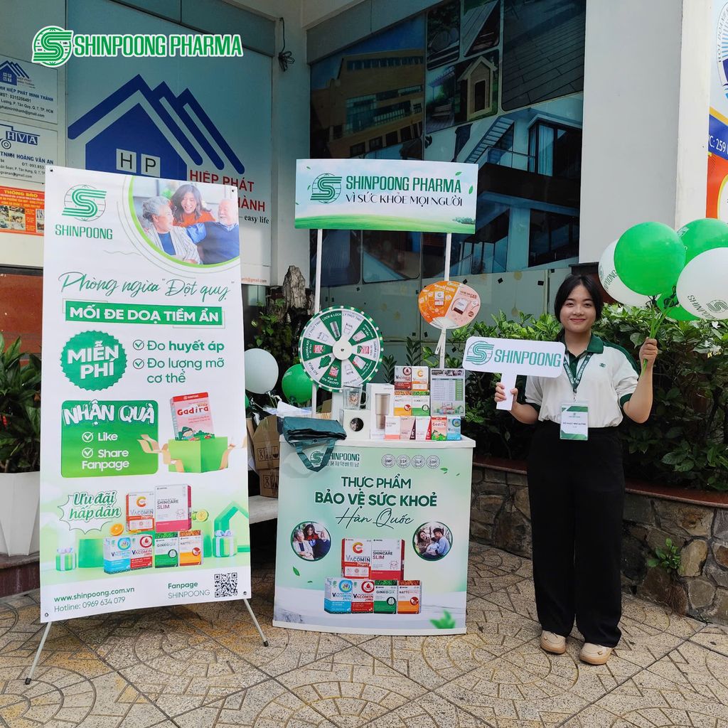 Màu xanh Shinpoong lan tỏa tại Chung Cư Minh Thành, Quận 7.