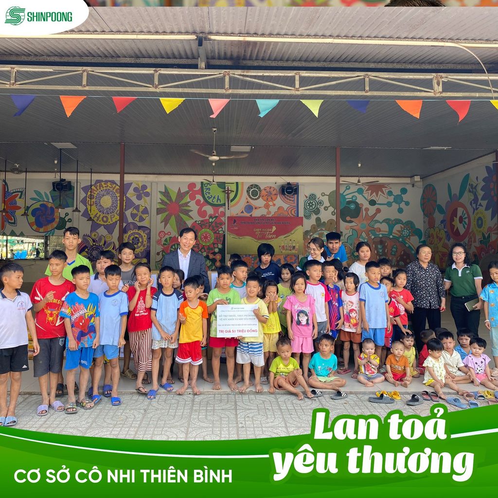 🌻”LAN TỎA YÊU THƯƠNG” CÙNG SHINPOONG PHARMA🌻