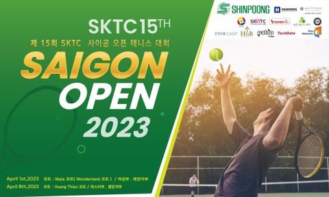 CÙNG THEO CHÂN SHINPOONG PHARMA KHUẤY ĐỘNG KHÔNG KHÍ CỦA GIẢI ĐẤU TENNIS “SKTC SAIGON OPEN 15th - 2023”🔥