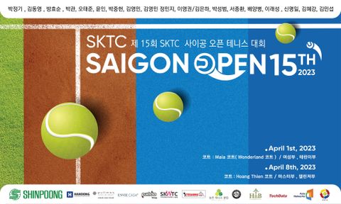 ️🎉CHÚC MỪNG CHO GIẢI ĐẤU THÀNH CÔNG TỐT ĐẸP - TENNIS CUP - SKTC SAIGON OPEN 15th 2023😍👏👏