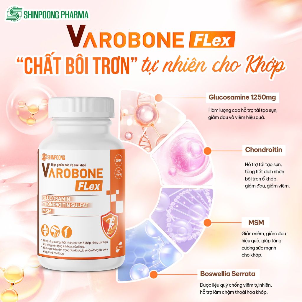 Glucosamine và Chondroitin: Bộ Đôi Vàng Hỗ Trợ Xương Khớp