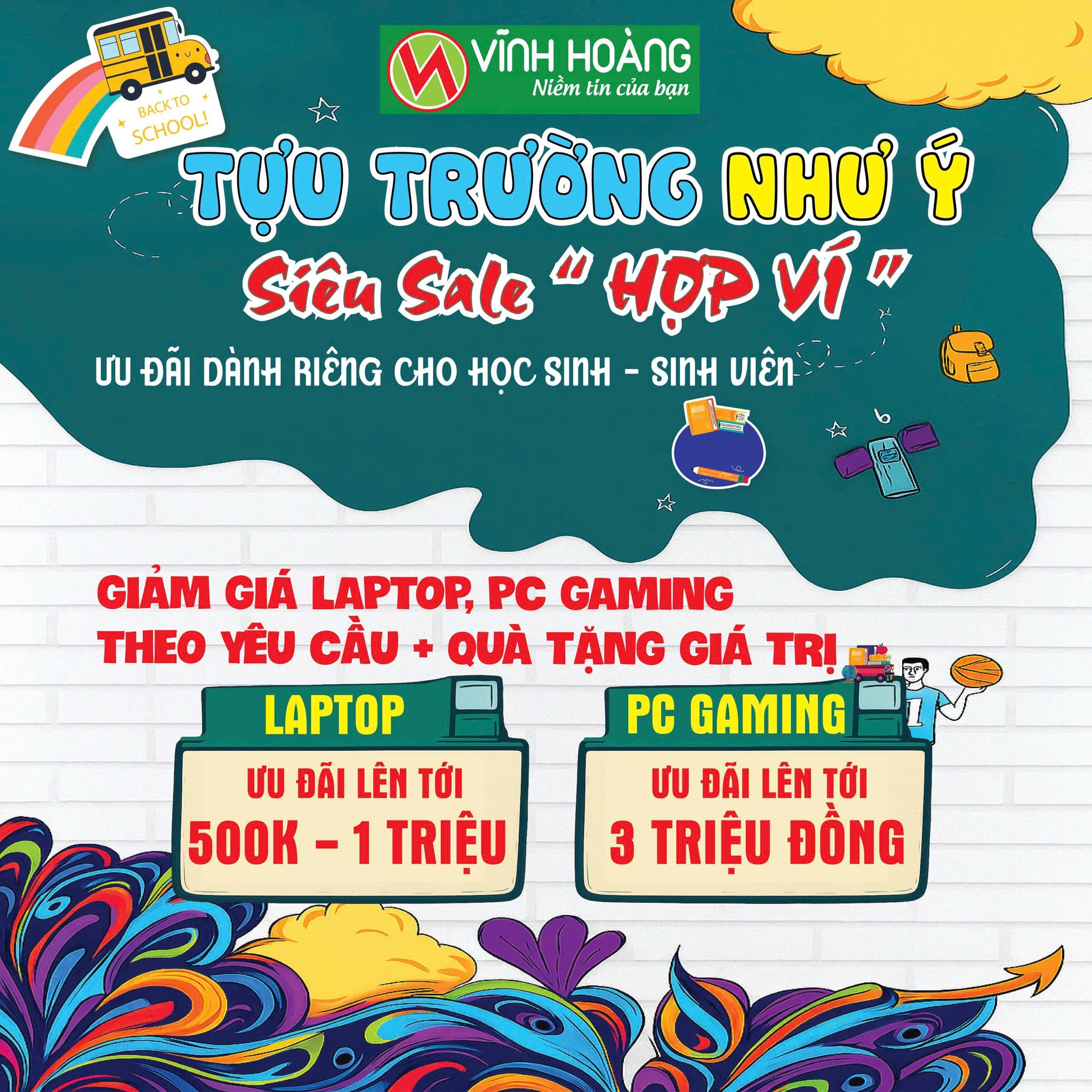 Mua Laptop Quảng Bình – Địa Chỉ Uy Tín Vĩnh Hoàng Computer Đồng Hới