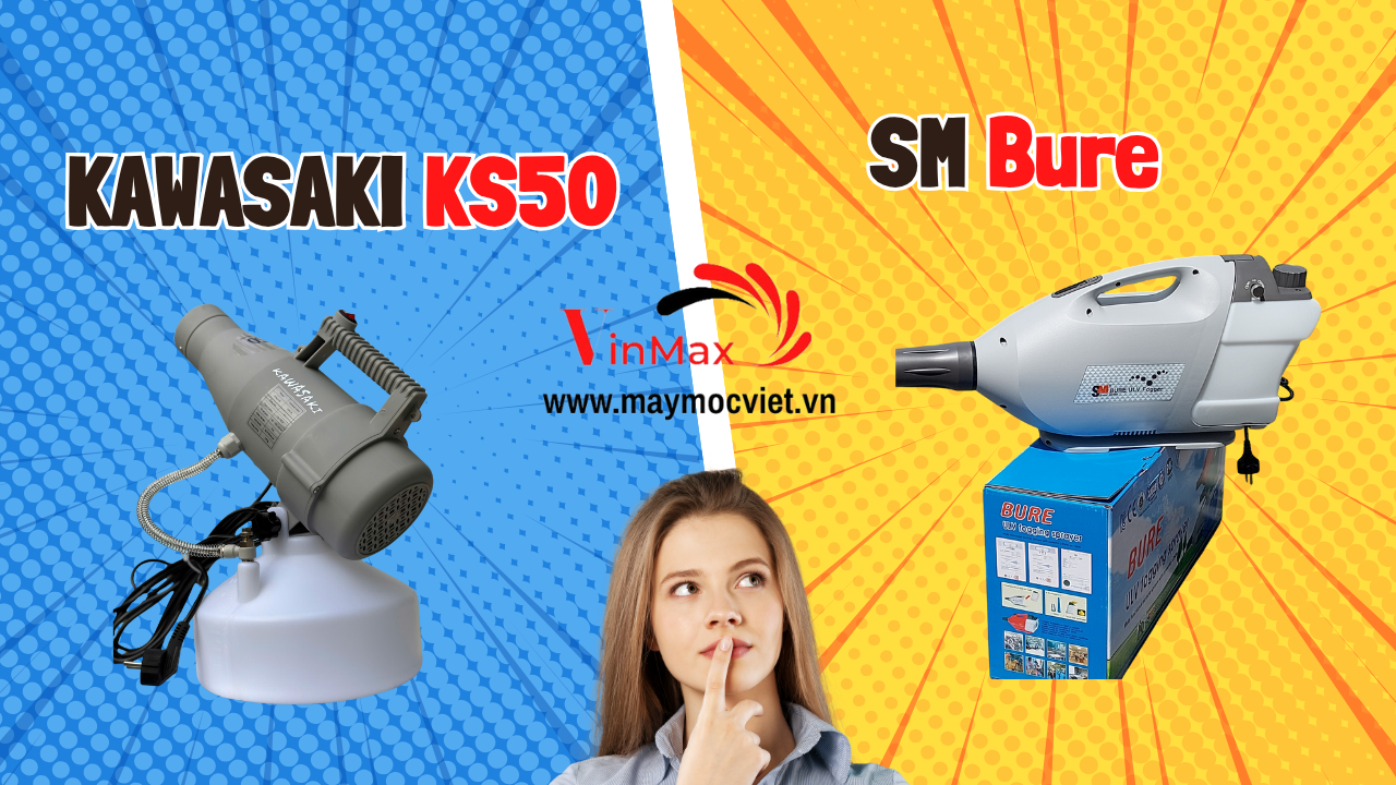 Nên Chọn Máy Phun Sương ULV Kawasaki KS50 Hay SM Bure ?