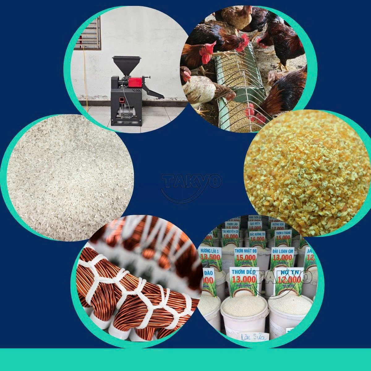 Các loại máy xát gạo Takyo bán chạy nhất hiện nay