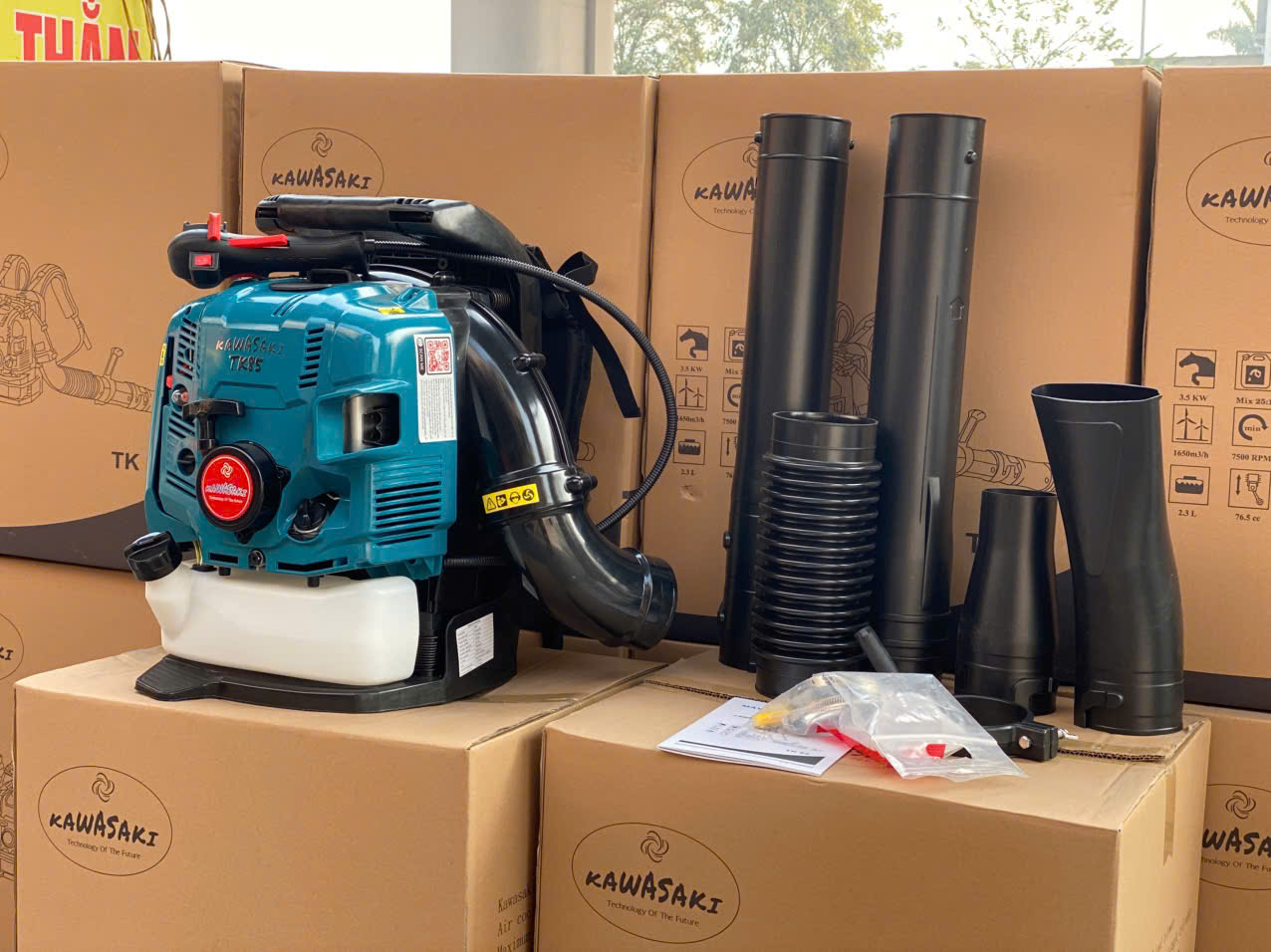 XUẤT XỨ SẢN PHẨM MÁY THỔI LÁ KAWASAKI TK85 – HIỂU ĐÚNG ĐỂ CHỌN ĐÚNG