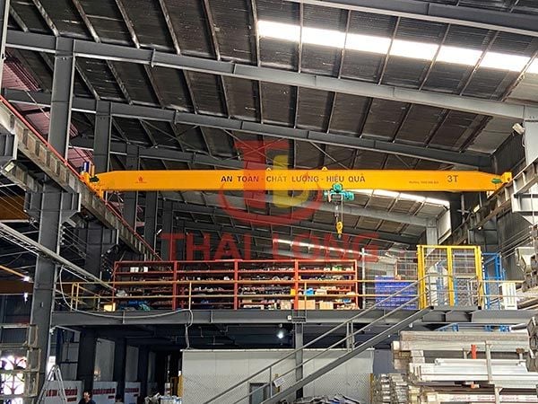cầu trục 3 tấn khẩu độ 14m ở Bắc Giang 2