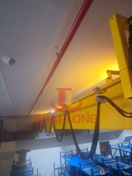 cầu trục 5 tấn dầm đôi khẩu độ 10m3