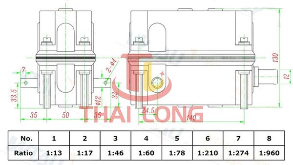 thông số kỹ thuật công tắc hành trình đa năng