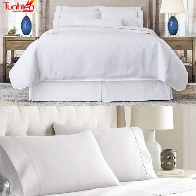 Tại sao các khách sạn thường chọn ga trải giường có màu trắng?