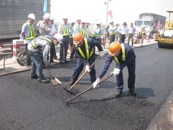 Bê tông nhựa trong các công trình đường bộ