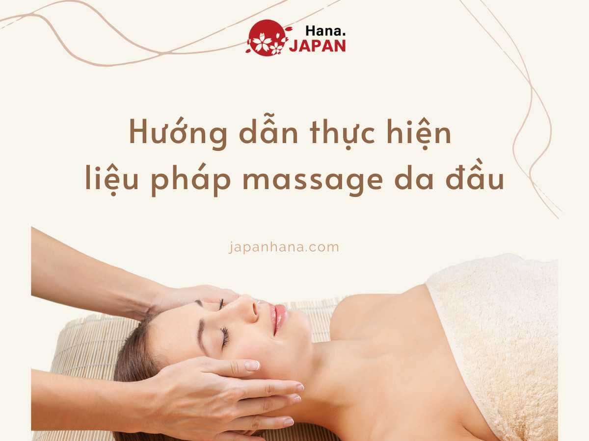 Liệu pháp massage da đầu giúp lưu thông máu, giải tỏa stress