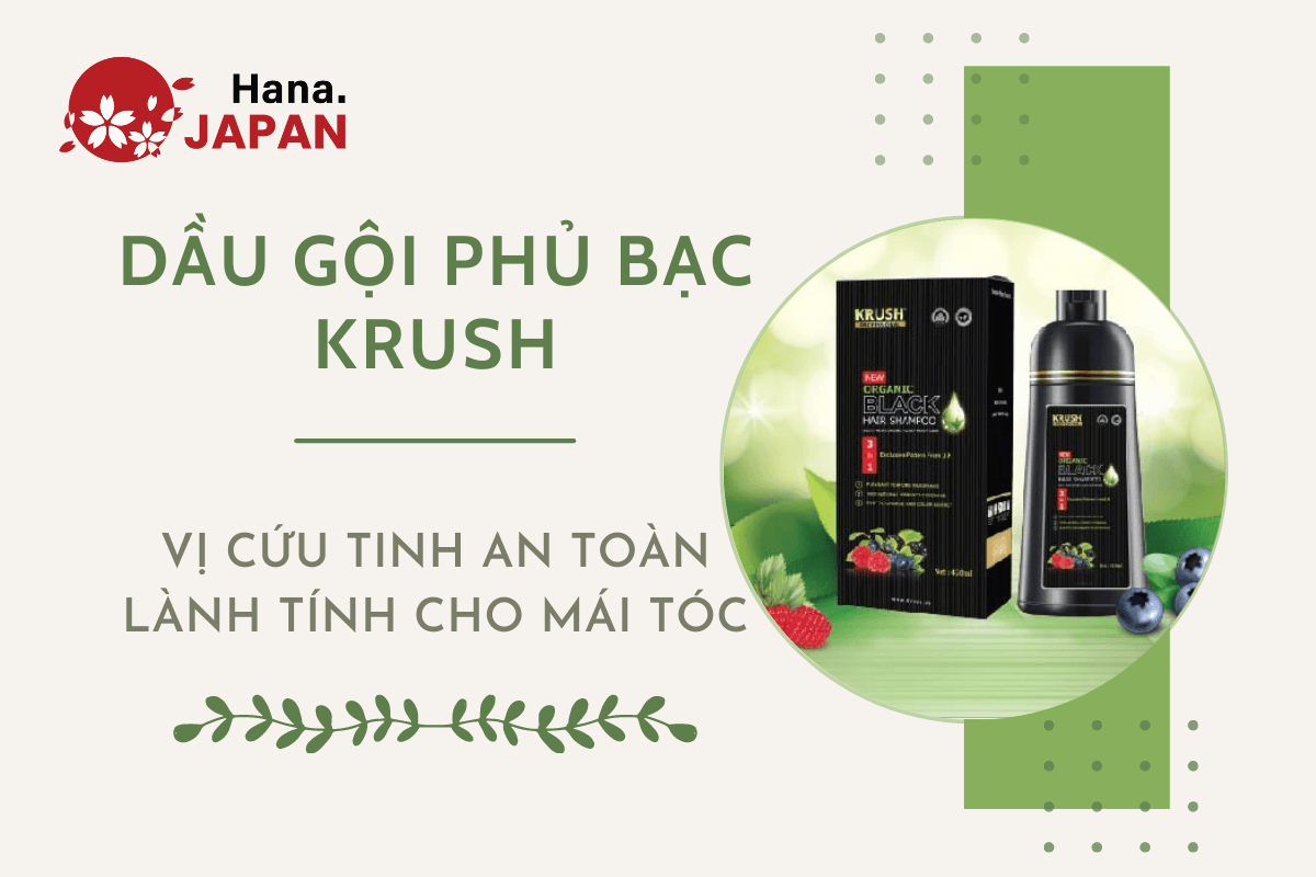 Dầu gội phủ bạc KRUSH - 