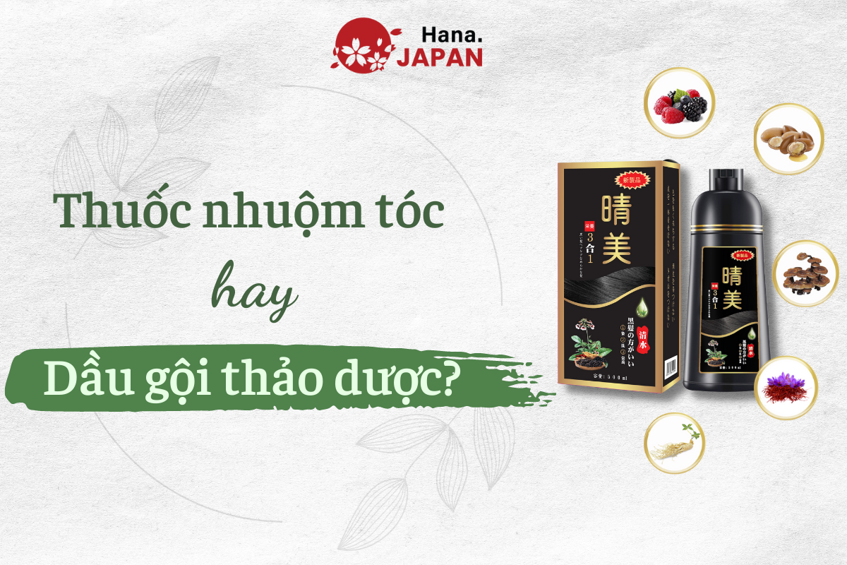 ​​​​​​​Hiểu đúng về dầu gội nhuộm tóc thảo dược và thuốc nhuộm hóa học