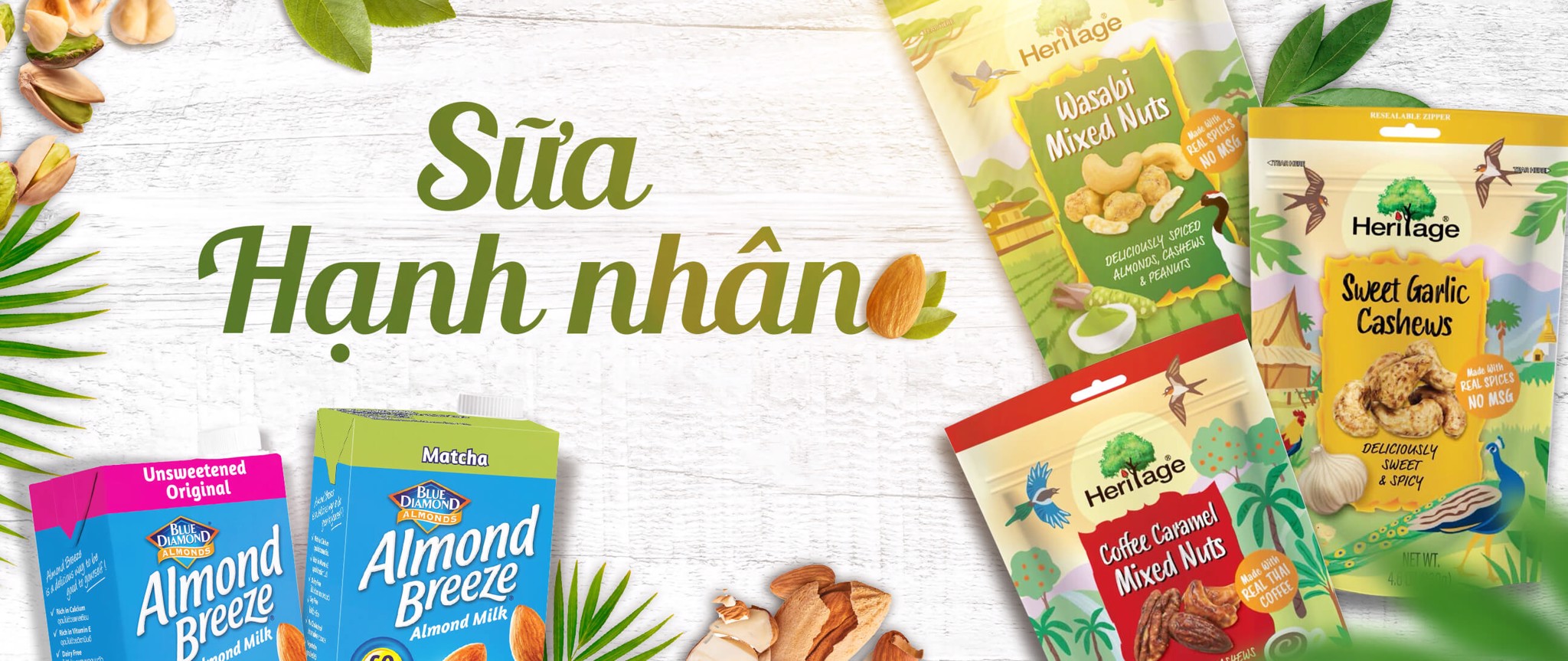 HÀNH TRÌNH KHOẺ MẠNH CÙNG ALMOND BREEZE - SỮA HẠNH NH N BÁN CHẠY SỐ 1 TẠI MỸ