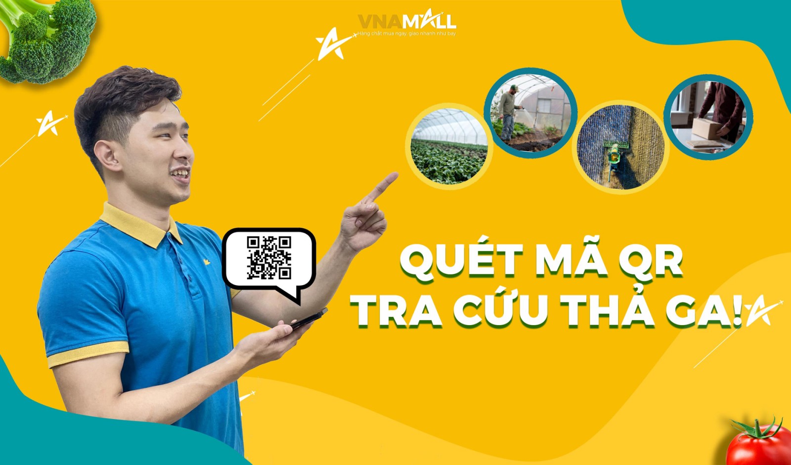 QR Code sản phẩm của VNA Mall - Bạn có biết?