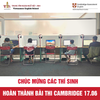 Tổ chức thành công kỳ thi chứng chỉ tiếng Anh quốc tế Cambridge  trên máy tính ngày 17/06/2023