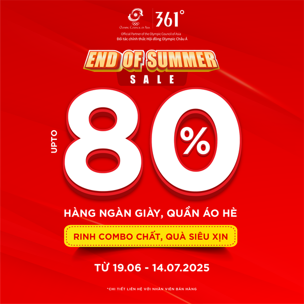 END OF SUMMER SALE - GIẢM TỚI 80% HÀNG NGÀN SẢN PHẨM
