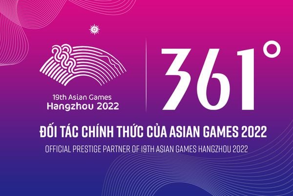 THƯƠNG HIỆU 361º ĐỒNG HÀNH CÙNG ASIAN GAMES 2022