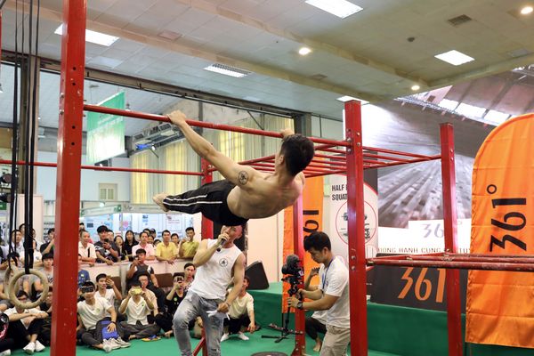 THƯƠNG HIỆU 361º - NHÀ TÀI TRỢ CHÍNH GIẢI HÀ NỘI STREET WORKOUT OPEN CUP 2018