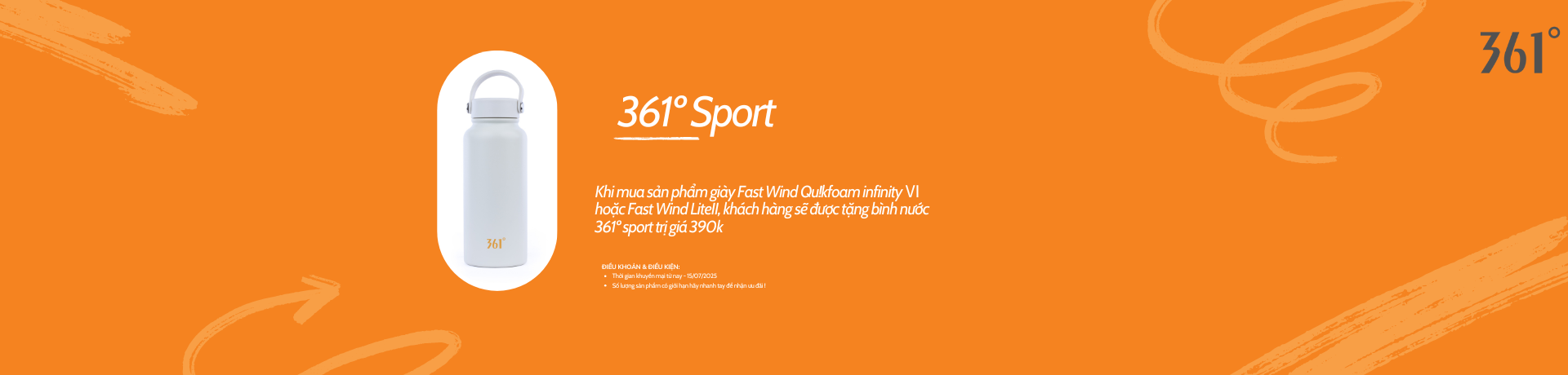 Mua giày Fast Wind tặng kèm quà tặng (04/06/2025 – 15/07/2025)