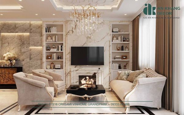 Phong cách thiết kế nội thất tân cổ điển | Mẫu nhà đẹp 2024