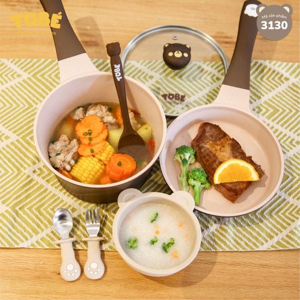 BỘ NỒI CHẢO CHẾ BIẾN ĂN DẶM