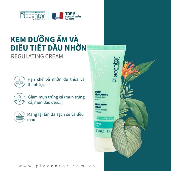 Thành phần tập trung Placentor Regulating Cream
