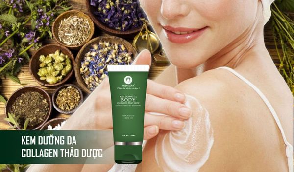 Kem dưỡng da body collagen thảo dược cho làn da mịn màng tươi trẻ chống lão hóa da.