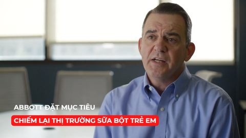 ABBOTT ĐẶT MỤC TIÊU CHIẾM LẠI THỊ TRƯỜNG SỮA BỘT TRẺ EM