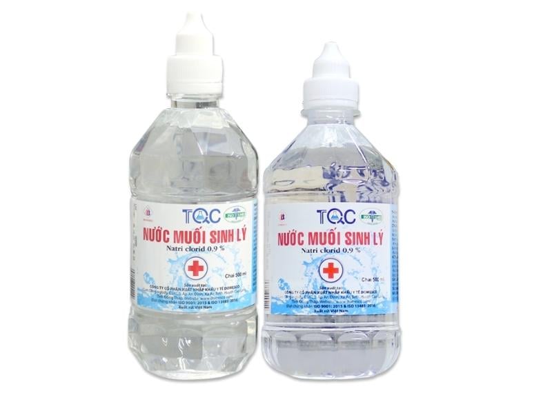 Các loại nước muối trong y tế và cách sử dụng?