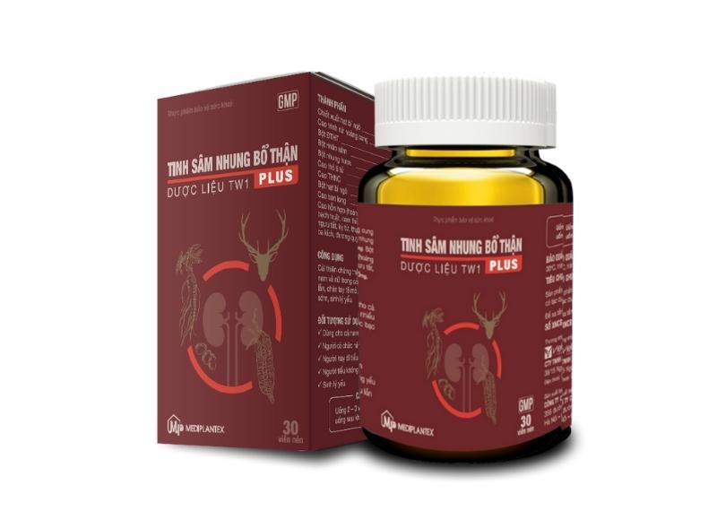 NGHIÊN CỨU TÁC DỤNG CỦA THÀNH PHẦN TRONG SÂM NHUNG BỔ THẬN PLUS