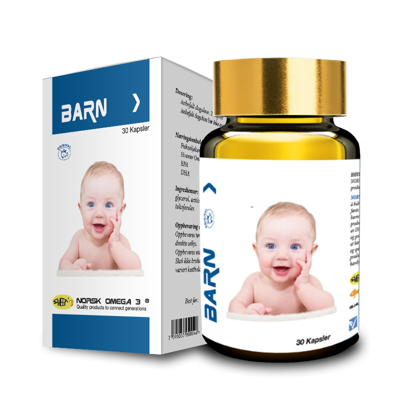 Norsk Barn - Norsk Omega 3 chuyên biệt cho trẻ em